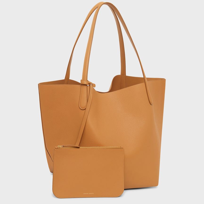 Women's Mansur Gavriel Everyday Soft Tote Bags Light Brown | AU M712TY